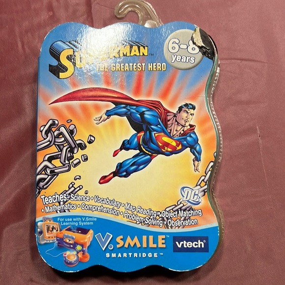 Superman V Smile Vtech Game - Picture 1 of 3